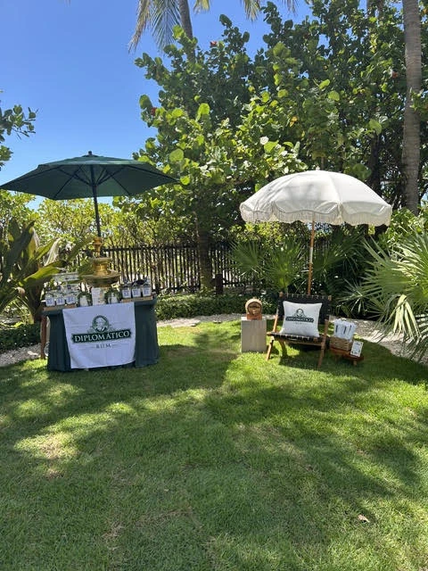 Diplomático Rum outdoor garden activation