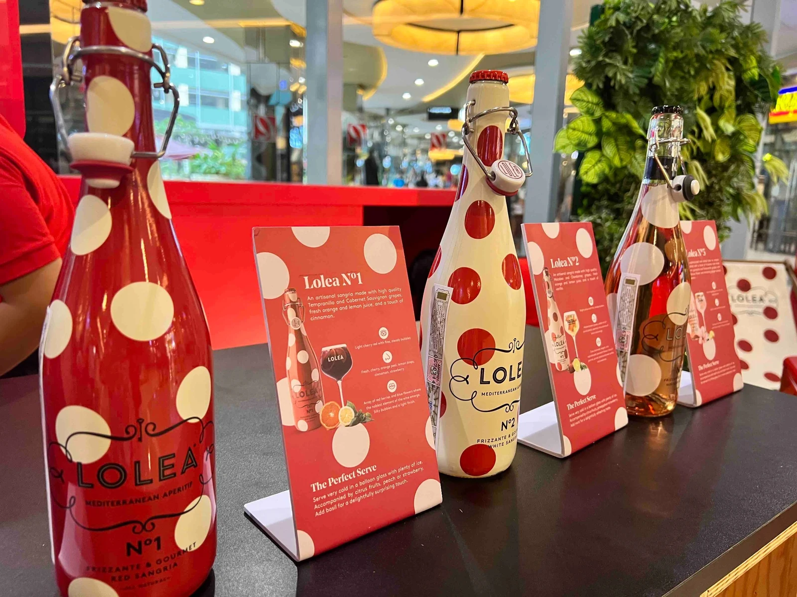 Lolea Sangria retail and sampling activation