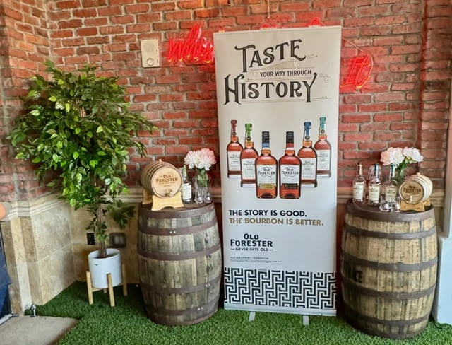 Old Forester heritage display activation