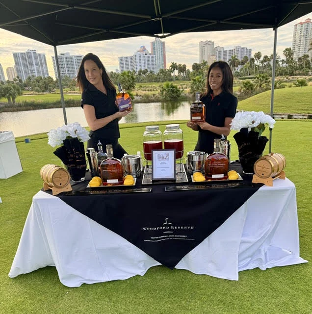 Woodford Reserve premium bourbon tasting activation